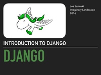 DePaul 2016: Intro to Django Guest Lecture