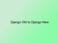 Djangonauts 2013.05: Upgrading Django