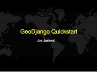 GeoDjango Quickstart